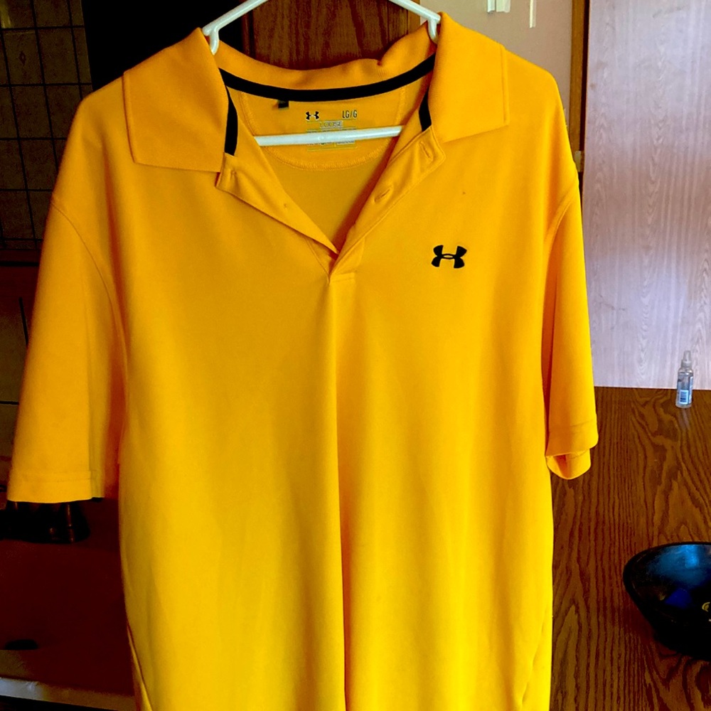 Under Armour Heat gear loose for golf polo